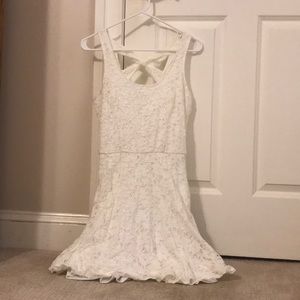 White lace sundress